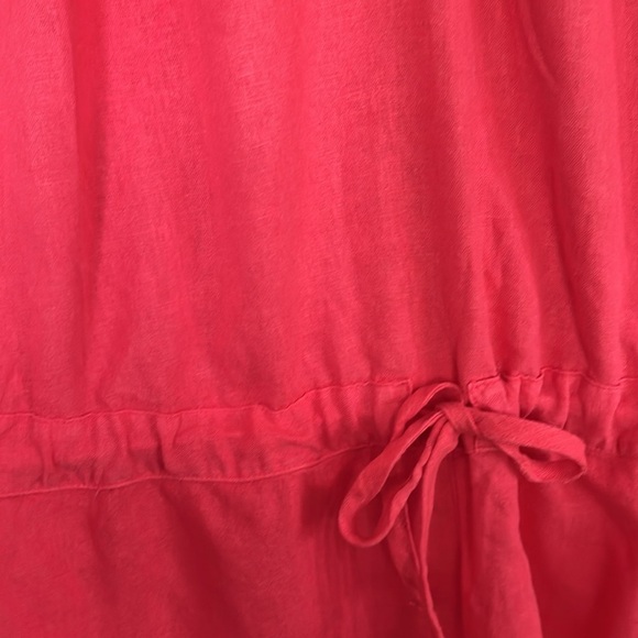 UNIVERSAL THREAD Solid Brushed Coral Linen Look Short Jumper, Size XL, EUC. - Picture 6 of 10